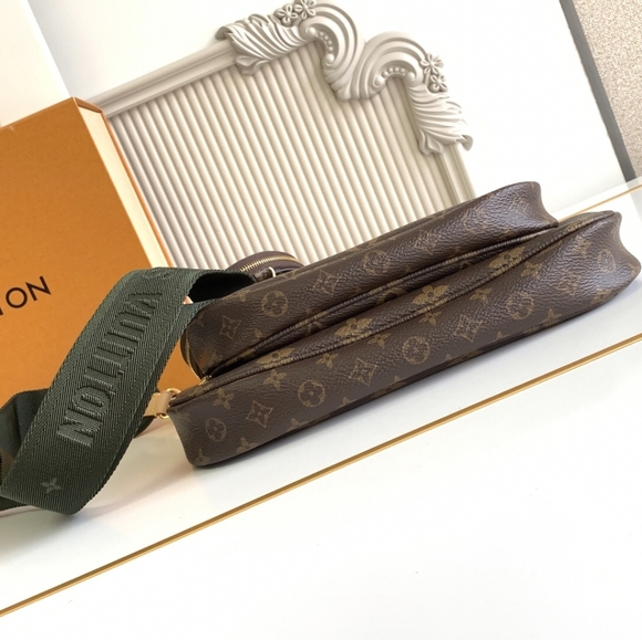 Louis Vuitton Multi Pochette Accessoires  Khaki Strap - Picture 8 of 9